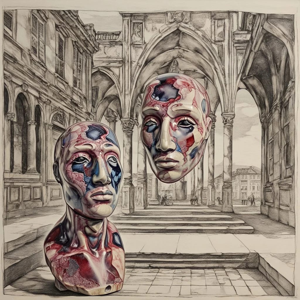 Eden-va2rosa-sculpture in linear perspective geometric drawing-65b09946c7e9dd341f869335.jpg