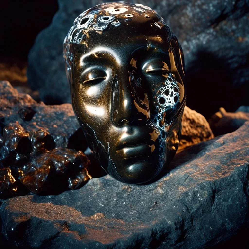 Eden-va2rosa-comedy film still sci-fi thriller, analog photography, film grain, smooth color, sculpture head floating in a cave-65c195d40335fa57d2be9653.jpg